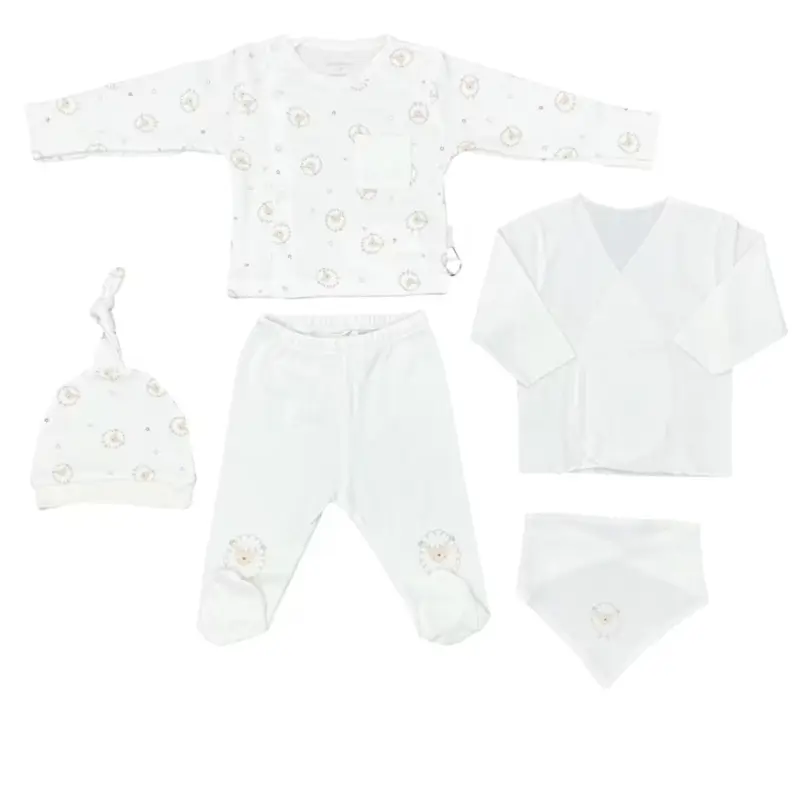 Ensemble de maternité pour bébé Andywawa Tinny Ships 5 pièces AC25560