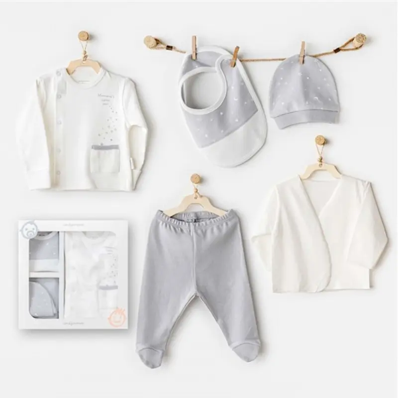 Ensemble de sortie d'hôpital Andywawa Mommy's Little Star 5 pièces AC25700