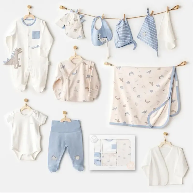 xx Ensemble nouveau-né 10 pièces Andywawa Sortie d'hôpital Beige