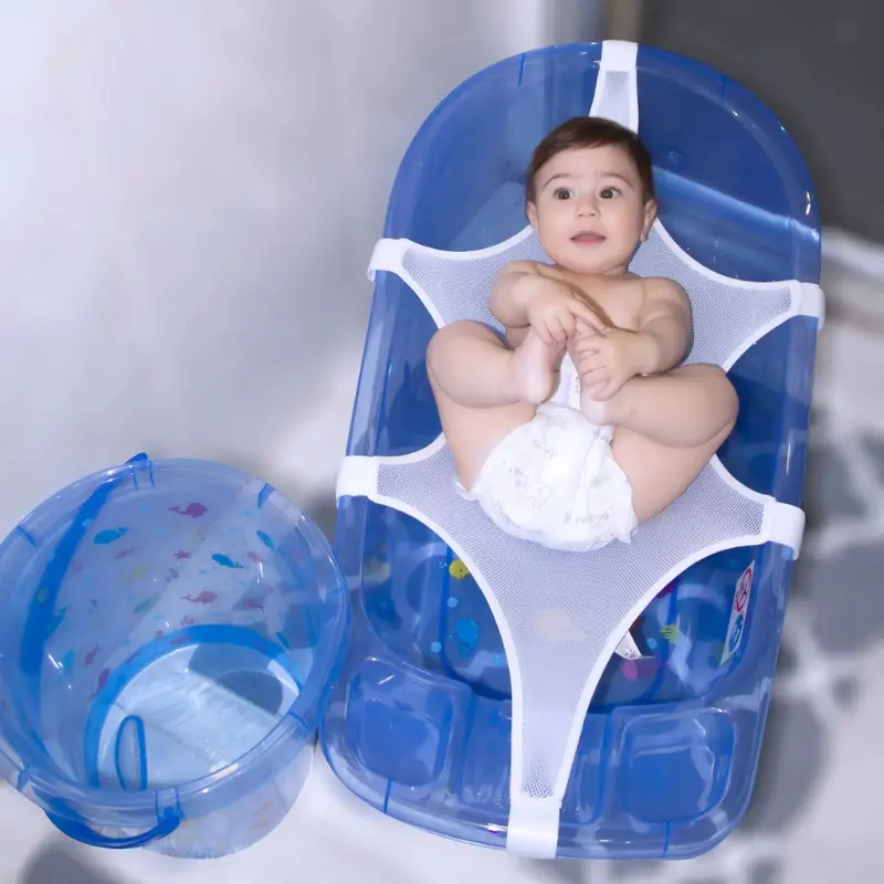 Filet de bain pour bébé Babyjem Eco XL Blanc