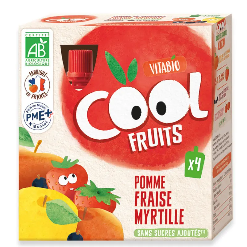 xx Fruit Pomme Fraise Myrtille - vitabio