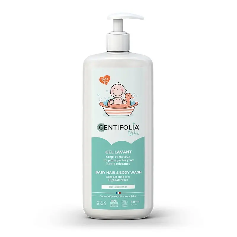 xx Gel lavant corps et cheveux haute tolérance 485ml - Centifolia