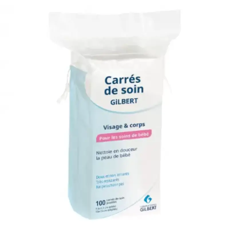 xx Gilbert Carrés de Soin Visage Et Corps 100 Carrés