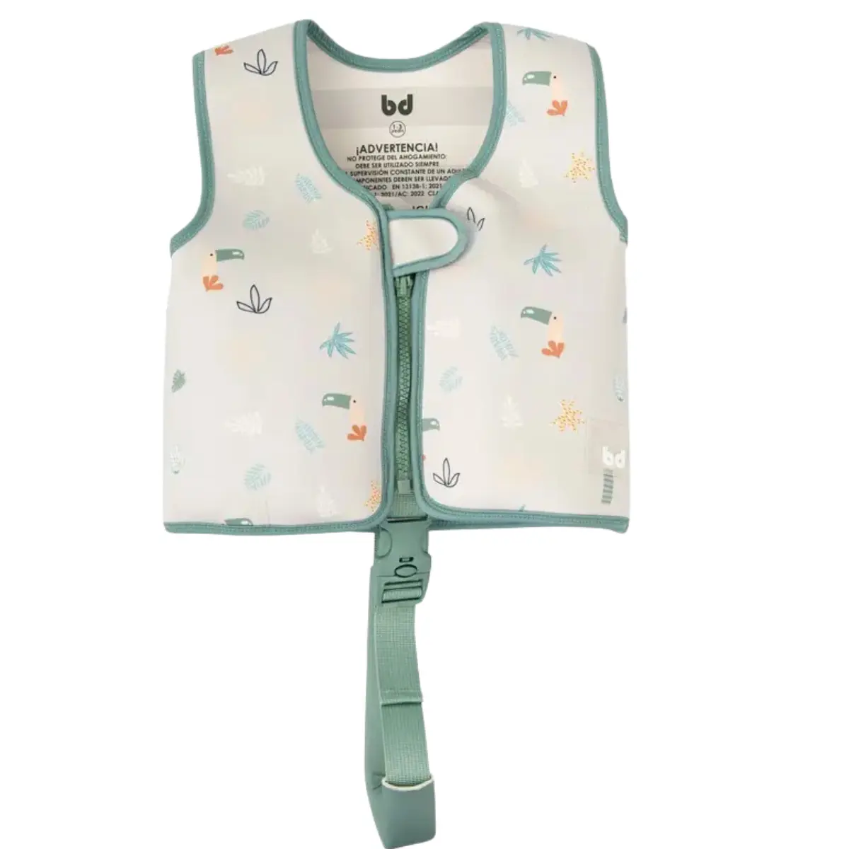 xx Gilet de natation bébé anti-UV UPF 50+ Bimbidreams Vert