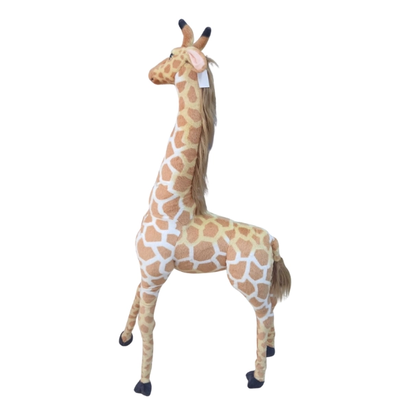 Girafe en Peluche Géante Jouet Doux et Décoratif pour Enfant 135 cm