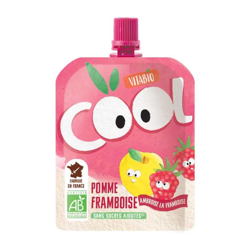 xx Gourde Pomme Framboise Acérola – Vitabio