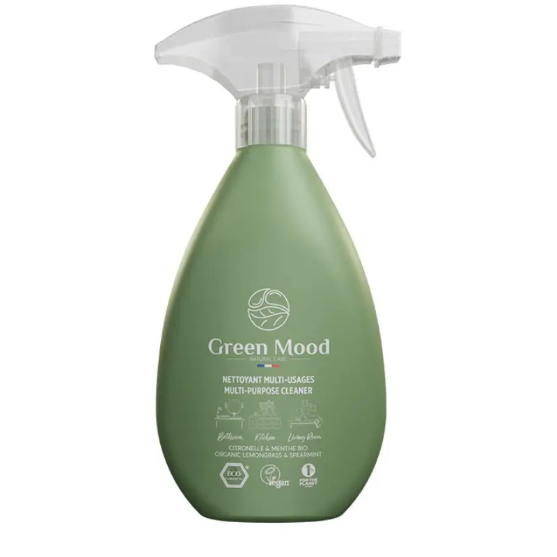 xx GREEN MOOD Nettoyant multi-usages bio citronnelle et menthe verte 500 ml