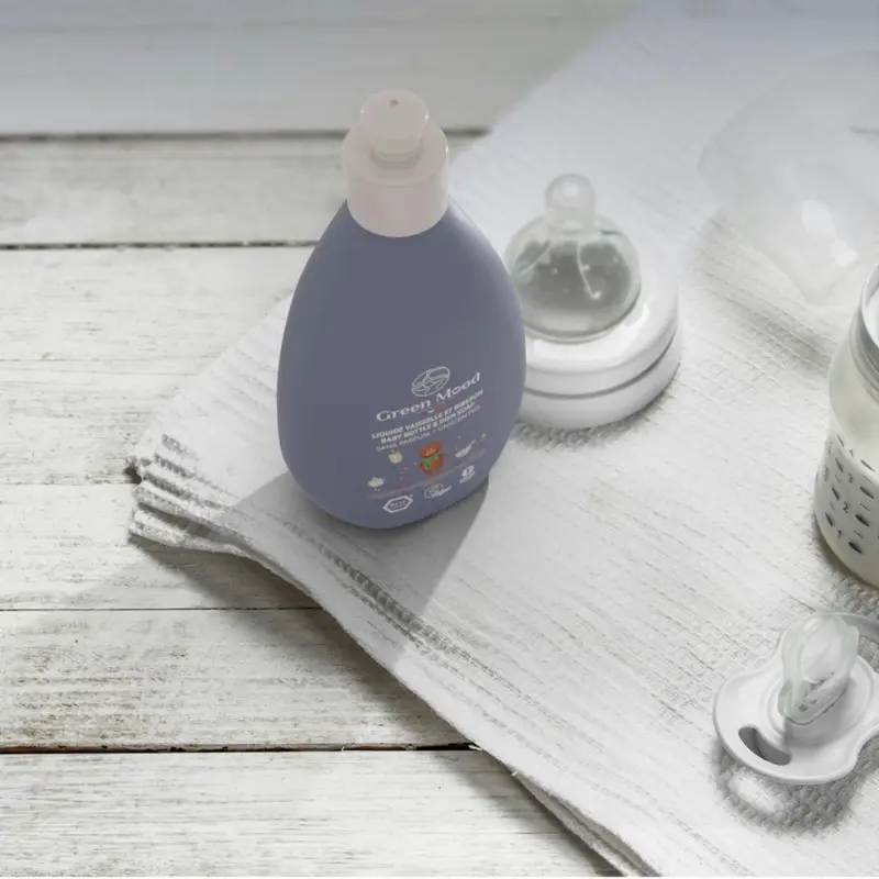 GREEN MOOD Savon pour biberons et vaisselle non parfumé 500 ml