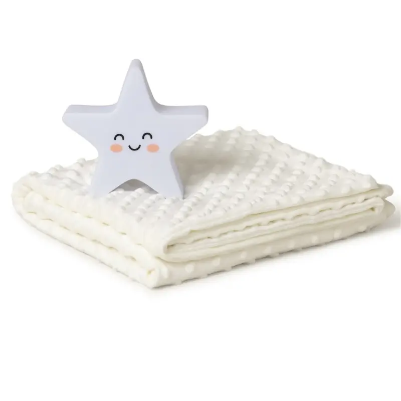 Interbaby Ensemble couverture à bulles  plus lampe beige