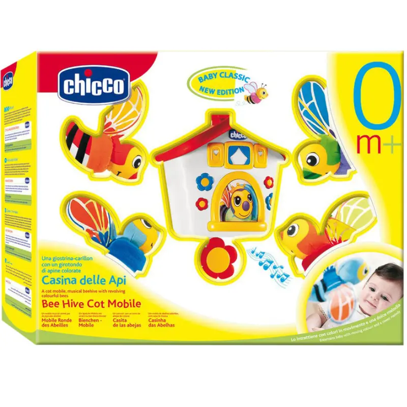 Jouet mécanique pour berceau Chicco « Bee House »