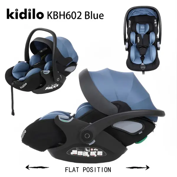 Kidilo Siège Auto Bébé KBH602B Bleu