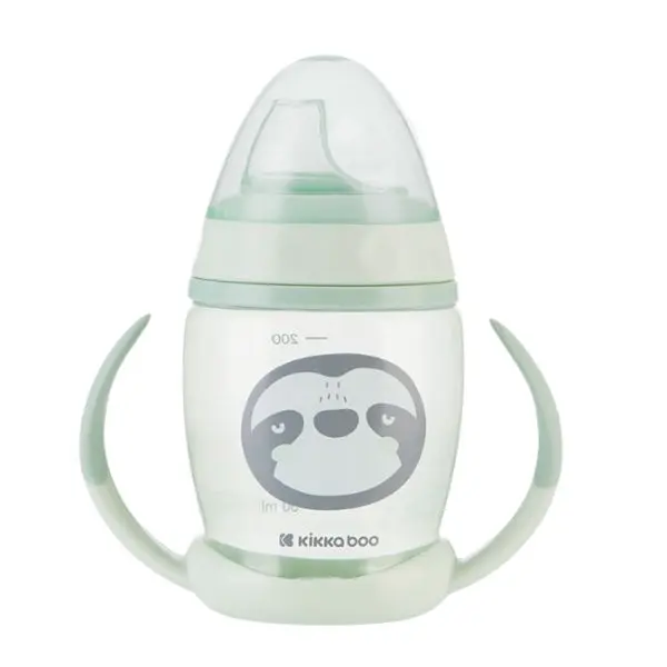 xx Kikkaboo Gobelet PP 200ml Happy Face Vert