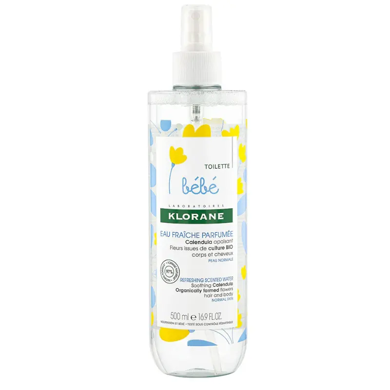xx Klorane Bébé Eau fraîche parfumée au Calendula apaisant - 500ml