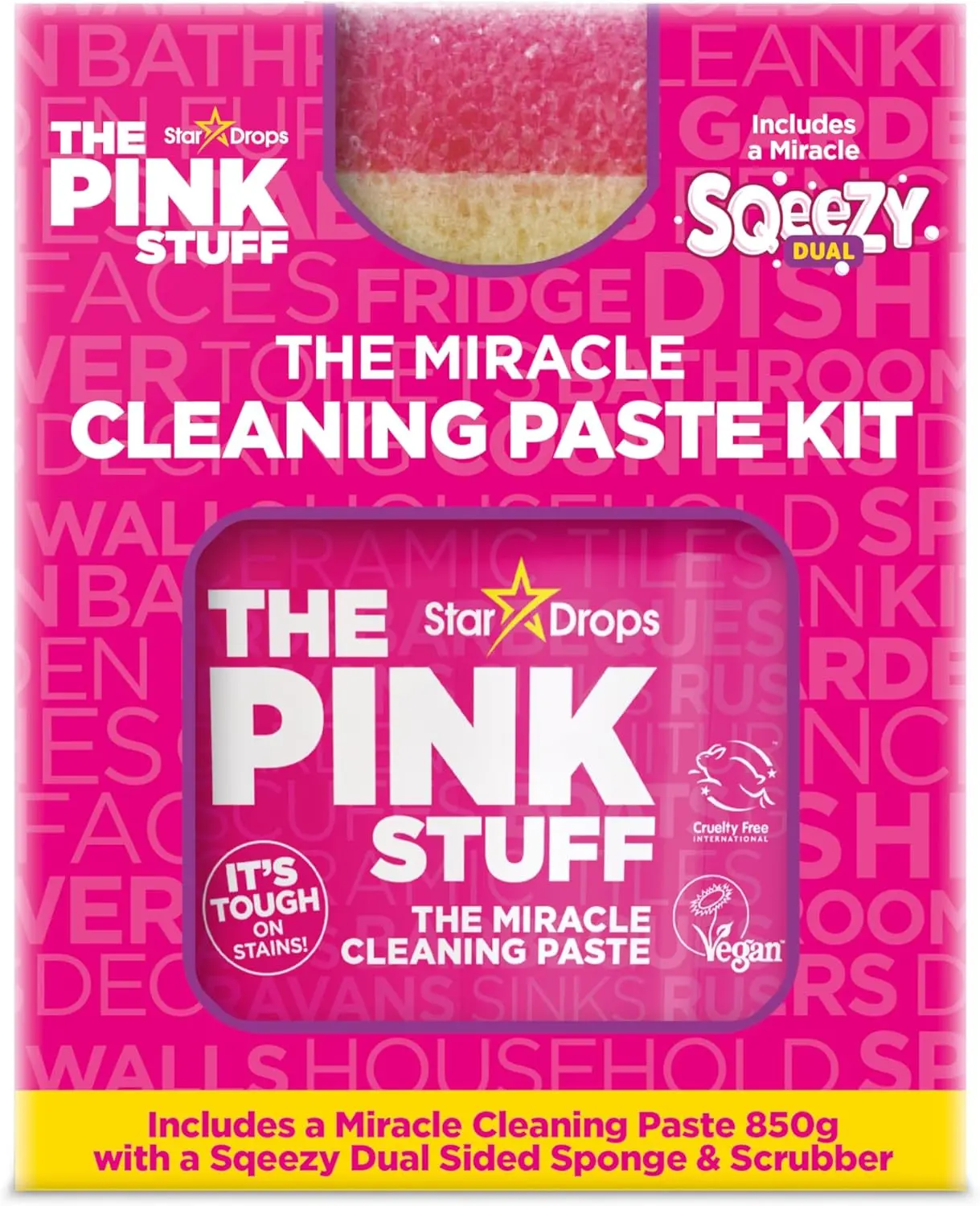 xx La pâte Pink Stuff 850g et le kit Squeezy
