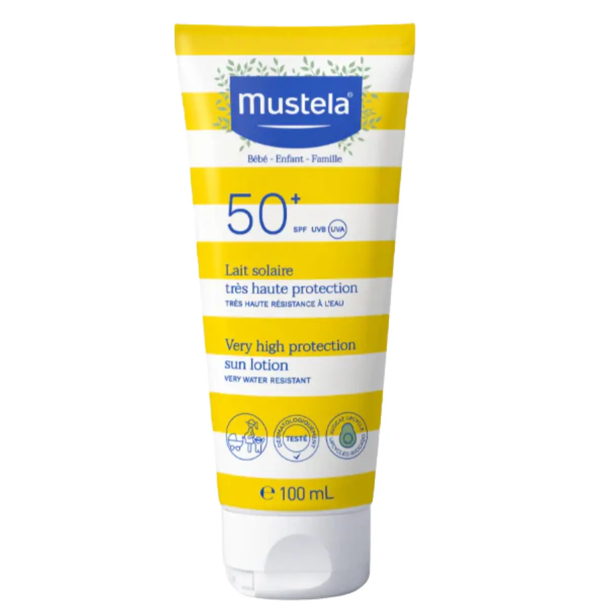 Lait Solaire très haute protection SPF 50+