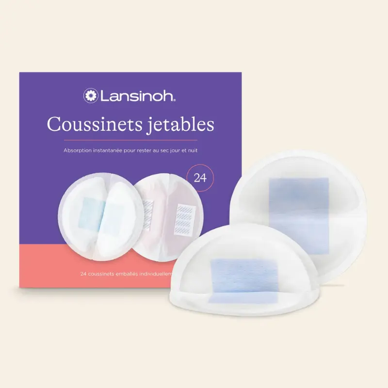 xx Lansinoh Coussinets d'Allaitement Jetables 24 pièces