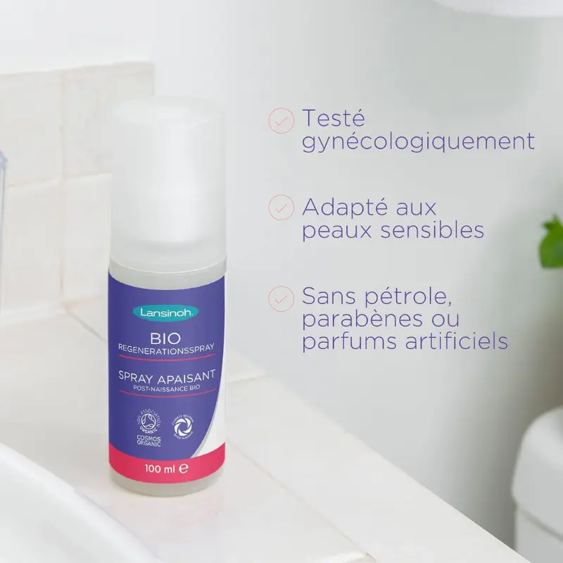 Lansinoh  Spray apaisant post-accouchement BIO - 100ml
