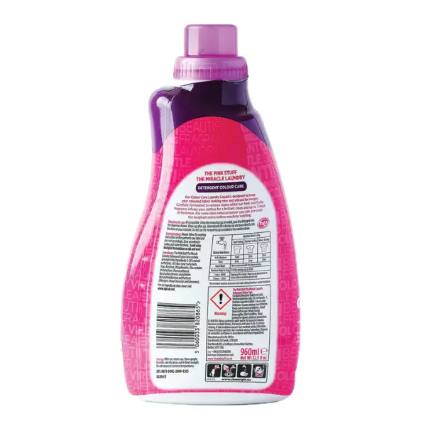 Lessive Liquide Couleurs The Pink Stuff