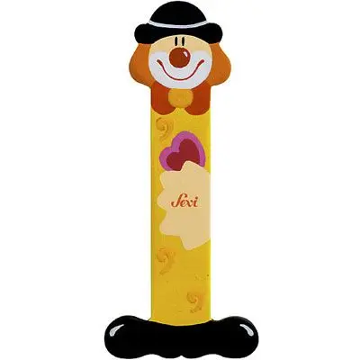 xx Lettre en Bois Clown I Sevi