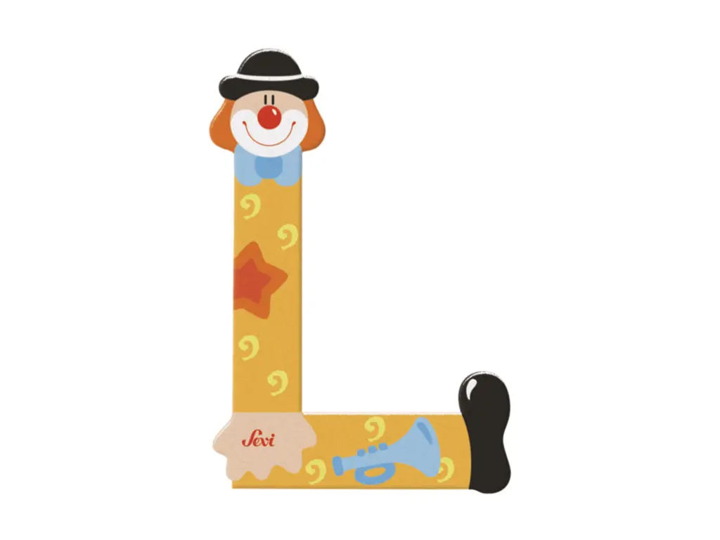xx Clown de la lettre L