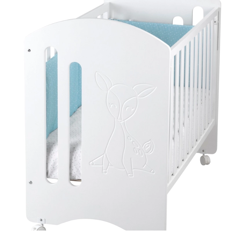 Lit bébé latéral pliant NEUSY - Cododo Évolutif et Pratique