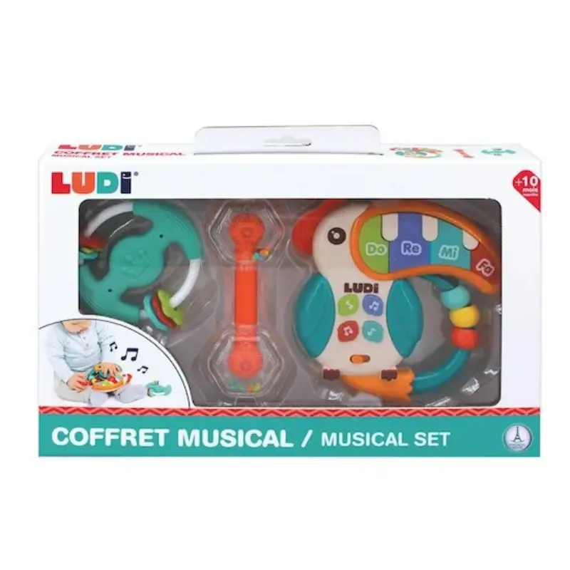 Ludi Coffret musical Multicolore 10 mois