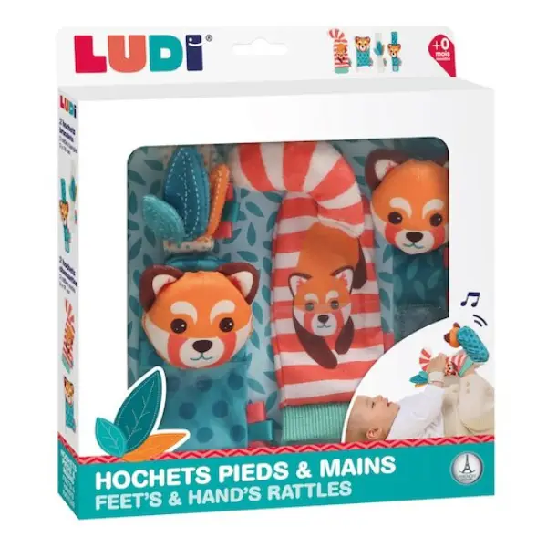 Ludi Hochet pour pieds et mains Multicolore