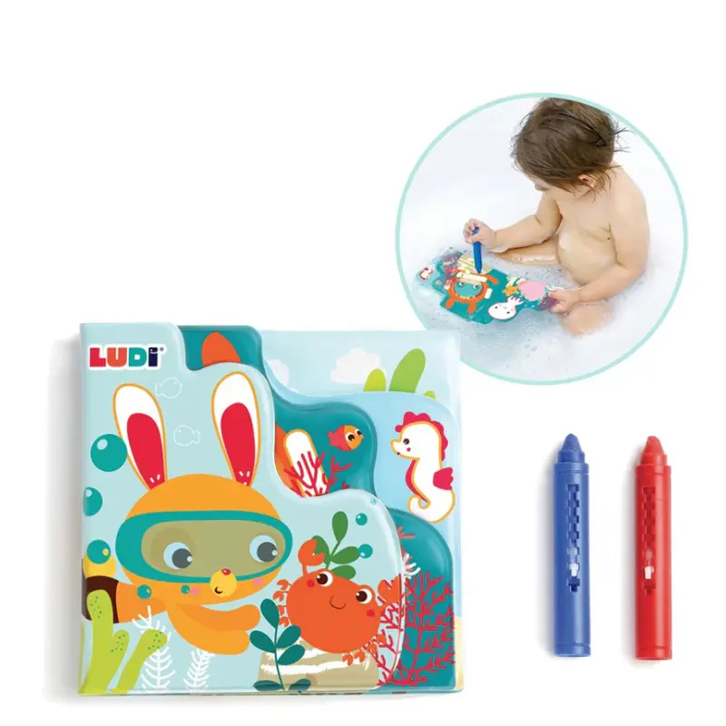 Ludi livre de Bain Coloriage 10M+