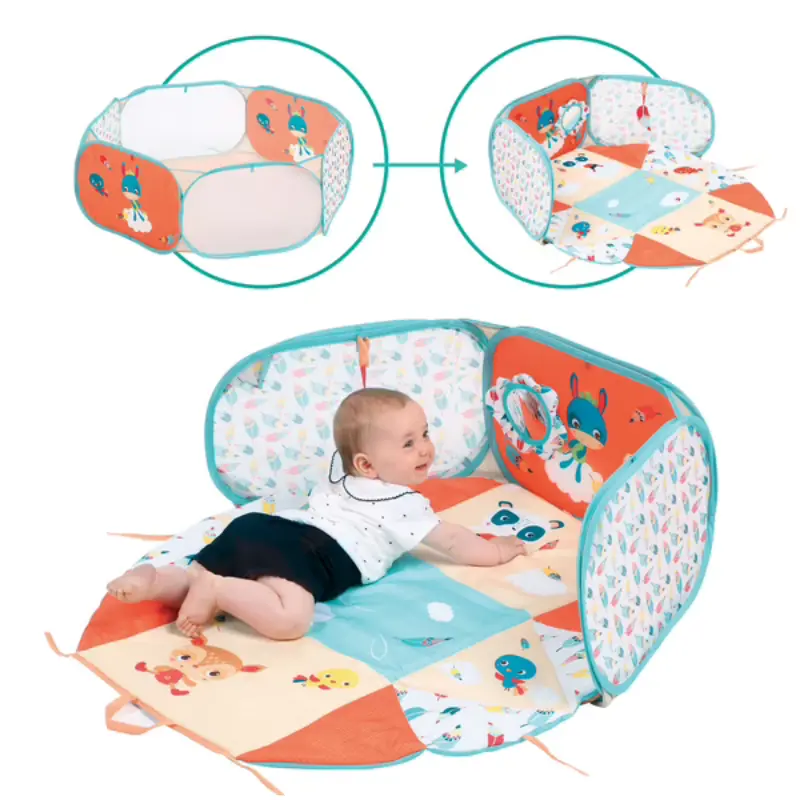 Ludi Tapis d'éveil modulable Pop up