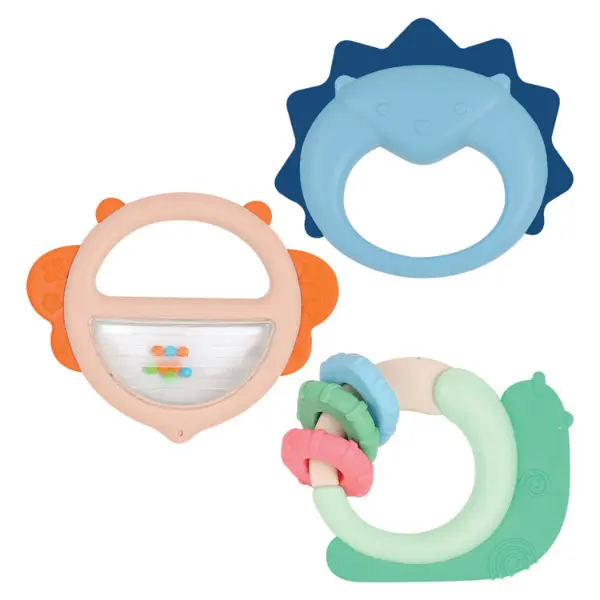 Ludi Trio de hochets Multicolore