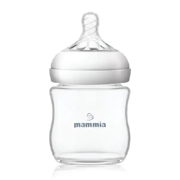 xx Mammia Biberon Natural Feeling 120ml Blanc