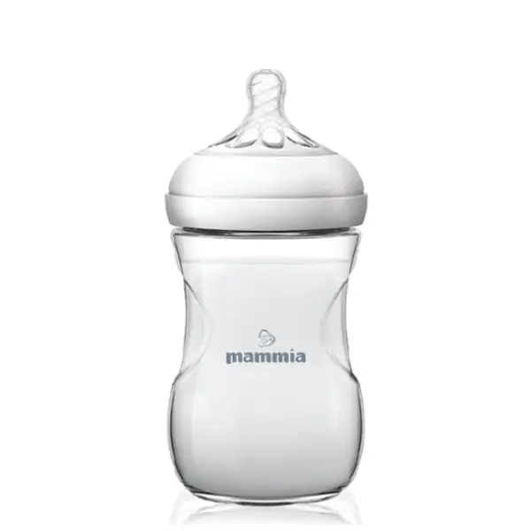 xx Mammia Biberon Natural Feeling 240ml Blanc