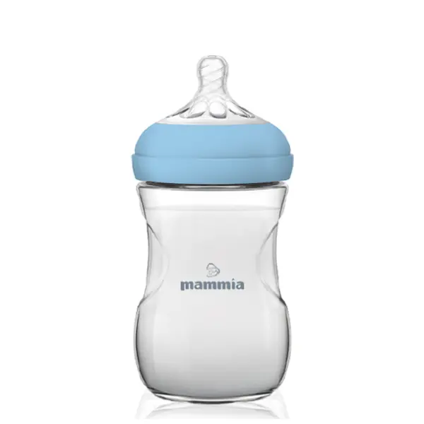 xx Mammia Biberon Natural Feeling 240ml Bleu