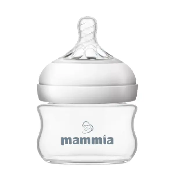 Mammia Biberon Natural Feeling 90ml Blanc