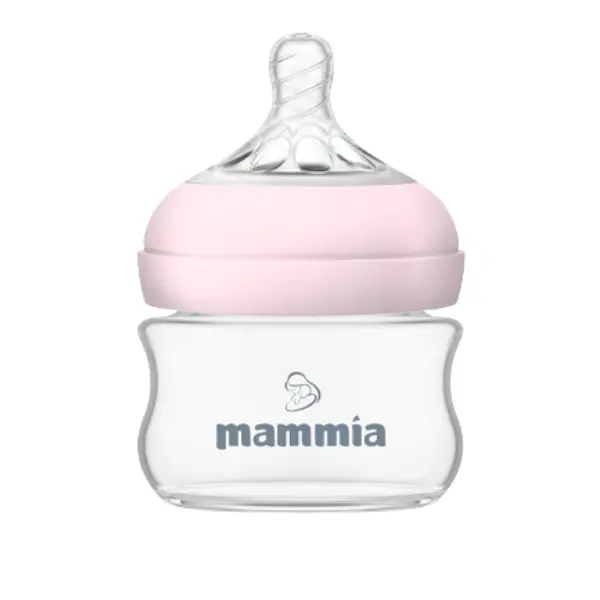 xx Mammia Biberon Natural Feeling 90ml Rose