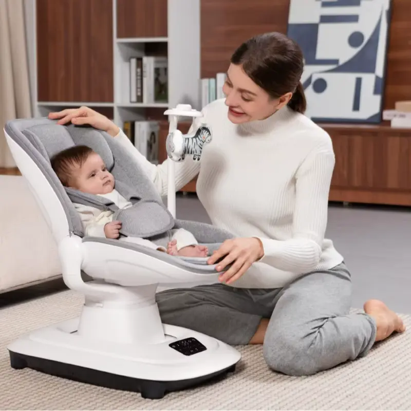 Mastela Chaise à Bascule Électrique pour Bébé