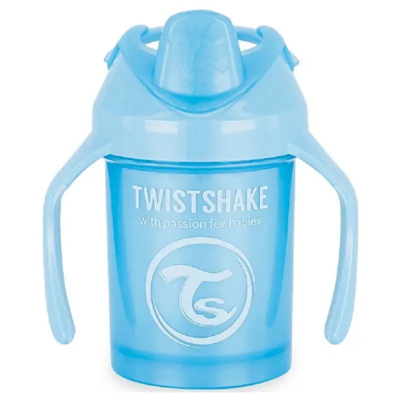 xx Mini mug anti-fuite Twistshake 230 ml  4M+ - Bleu perle