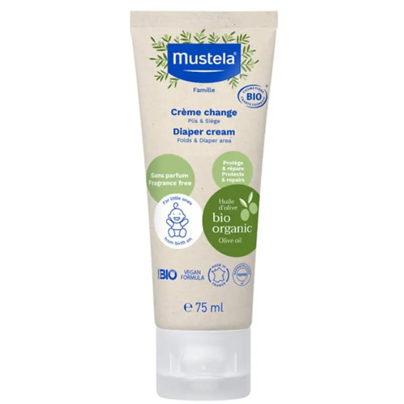 MUSTELA Crème de change bio 75ml