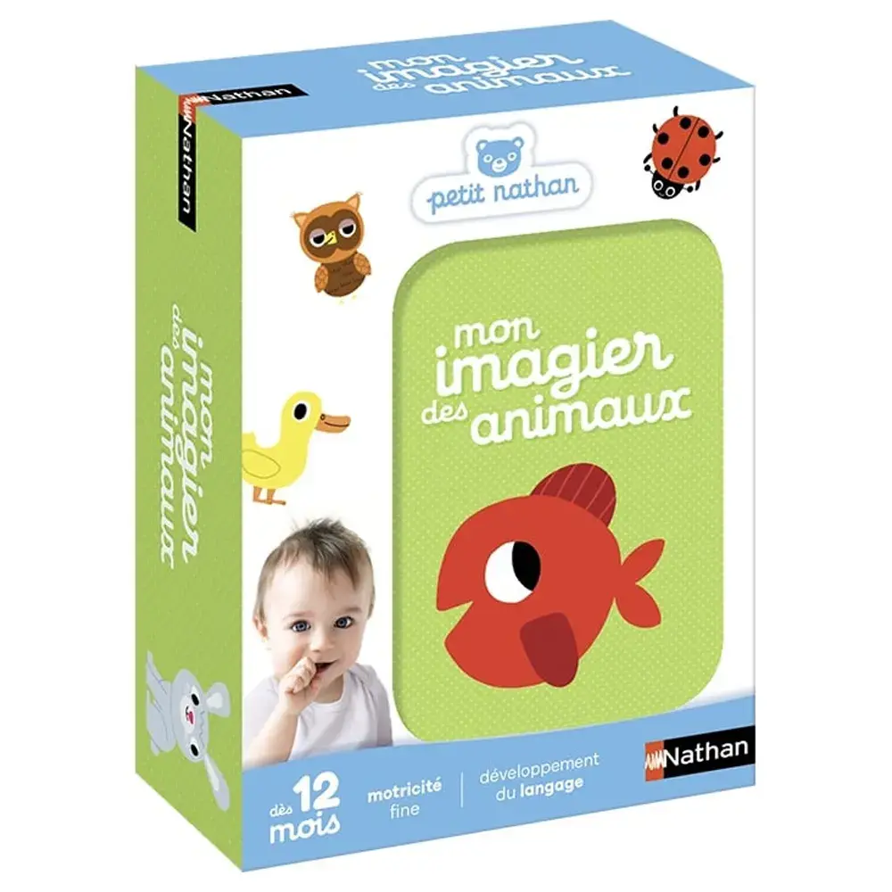 Nathan Mon Imagier des Animaux – 12 M+