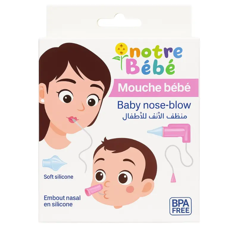 Notre Bébé Mouche Bébé avec Embout en Silicone