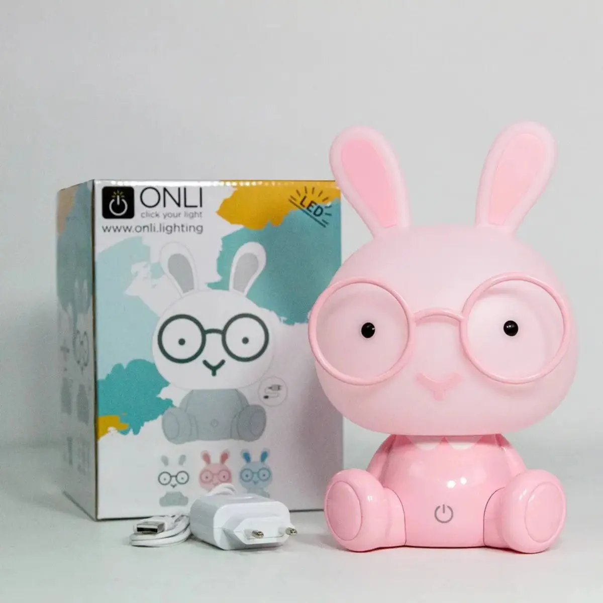 xx Onli Luge Bunny, couleur rose