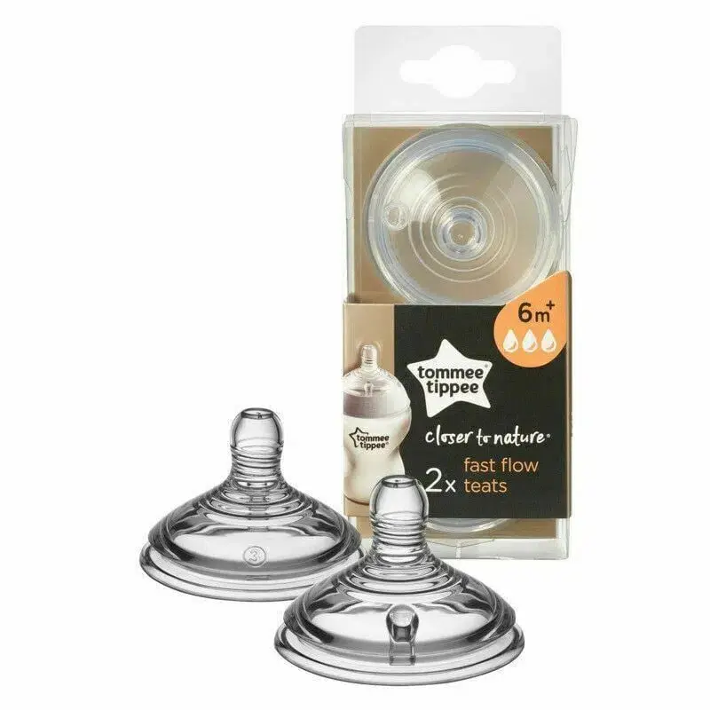 xx Pack de 2 Tétines Débit Rapide – Tommee Tippee