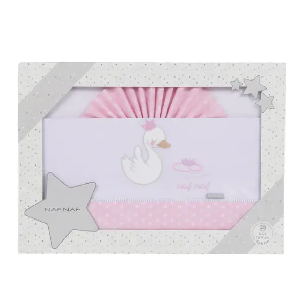 Parure de Lit Bébé NAF NAF Rose