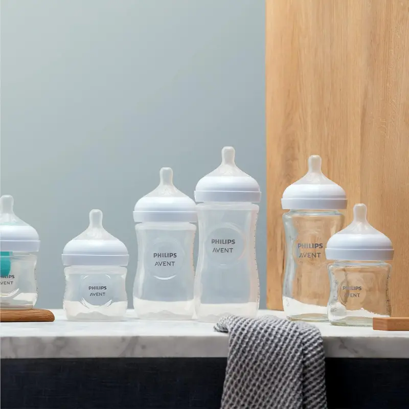 Philips Avent Biberon en verre à Réponse Naturelle – biberon de 240 ml