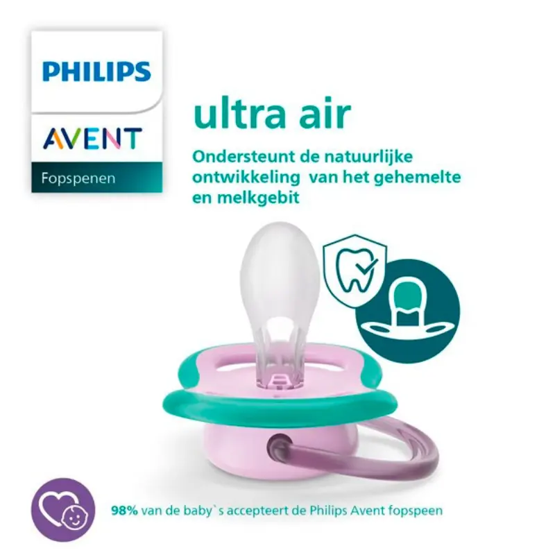 Philips Avent Sucette Ultra Air 6-18 mois
