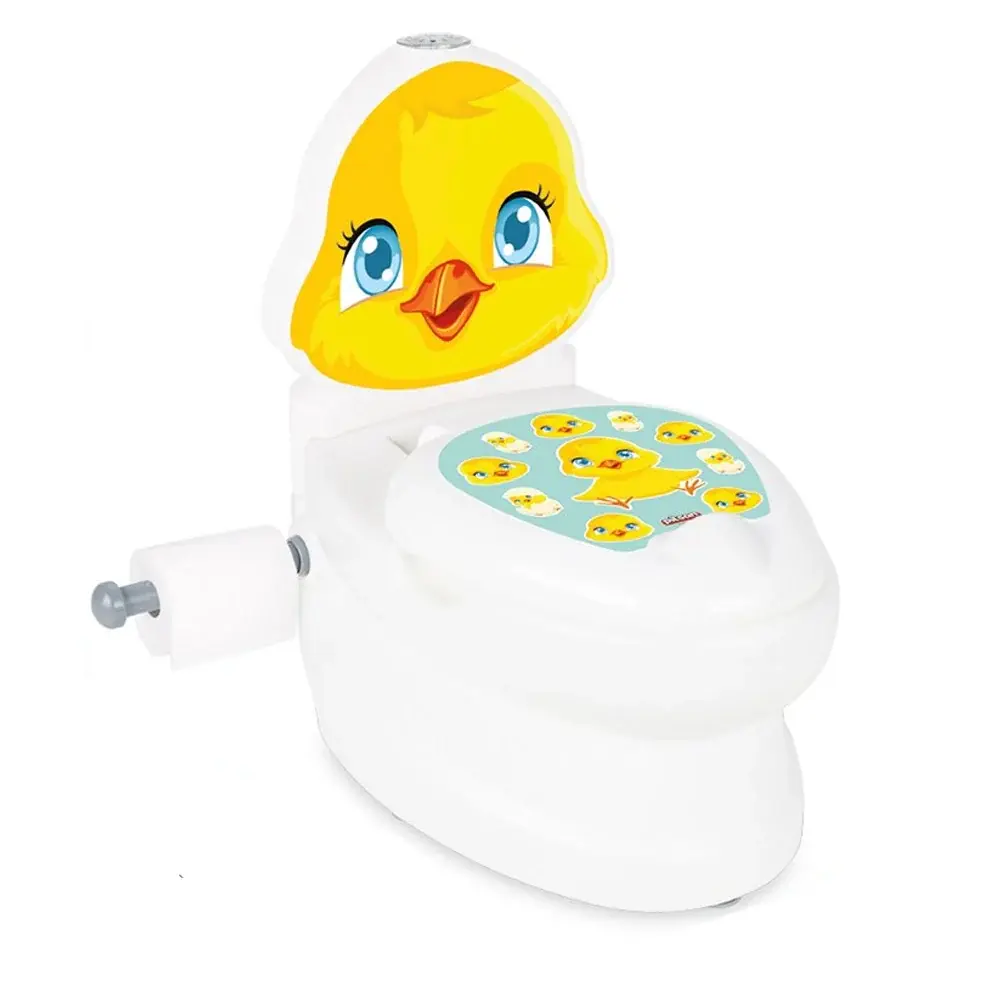 xx Pilsan Siège de Toilette Éducatif pour Bébé 18M+ - Canard