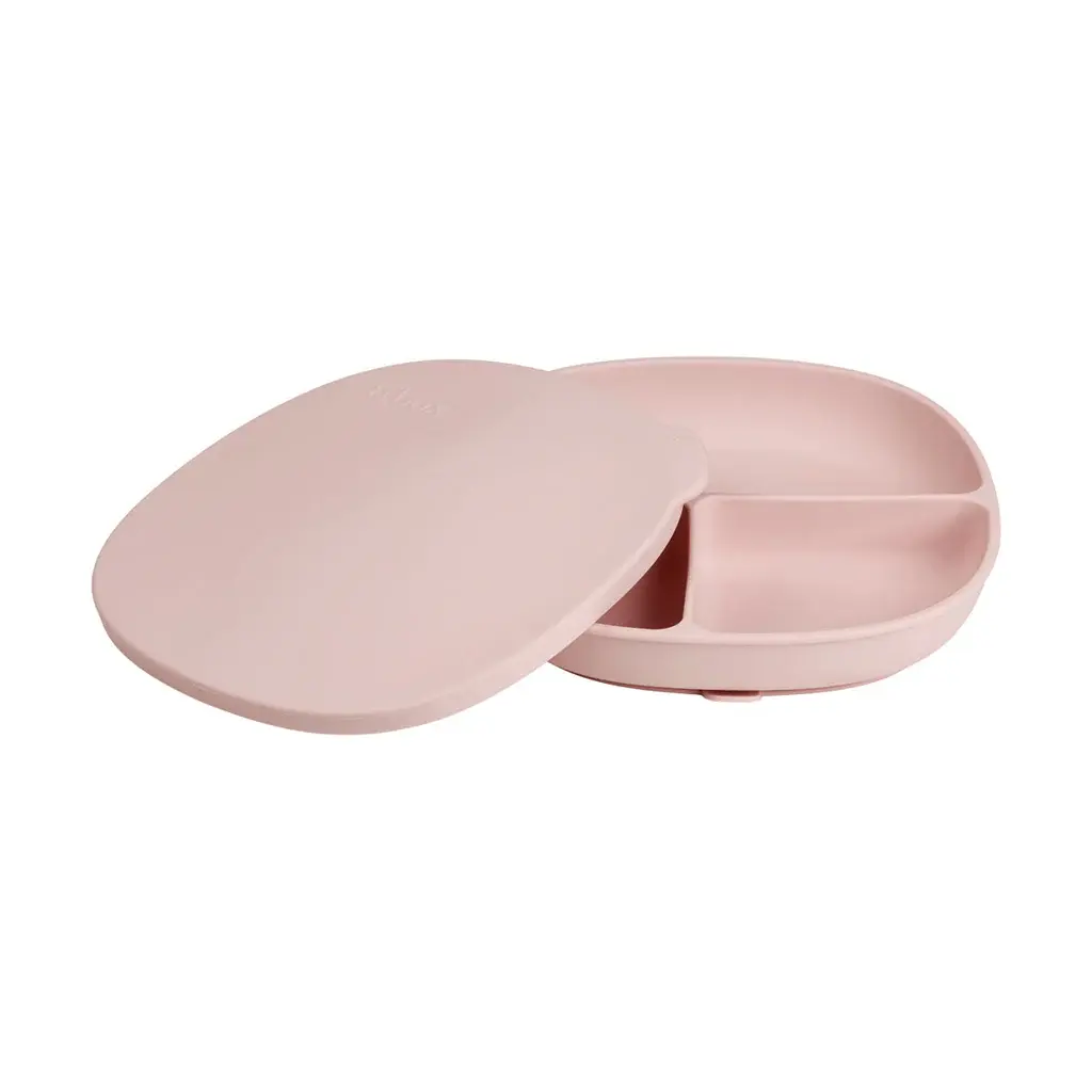 Plaque en silicone + couvercle - blush bbox