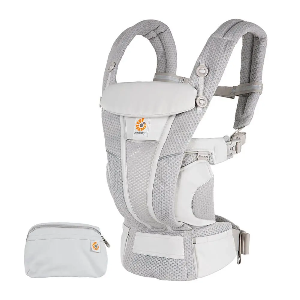 xx Porte-bébé Ergobaby Omni Breeze gris perle