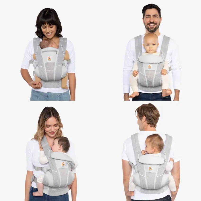 Porte-bébé Ergobaby Omni Breeze Rose