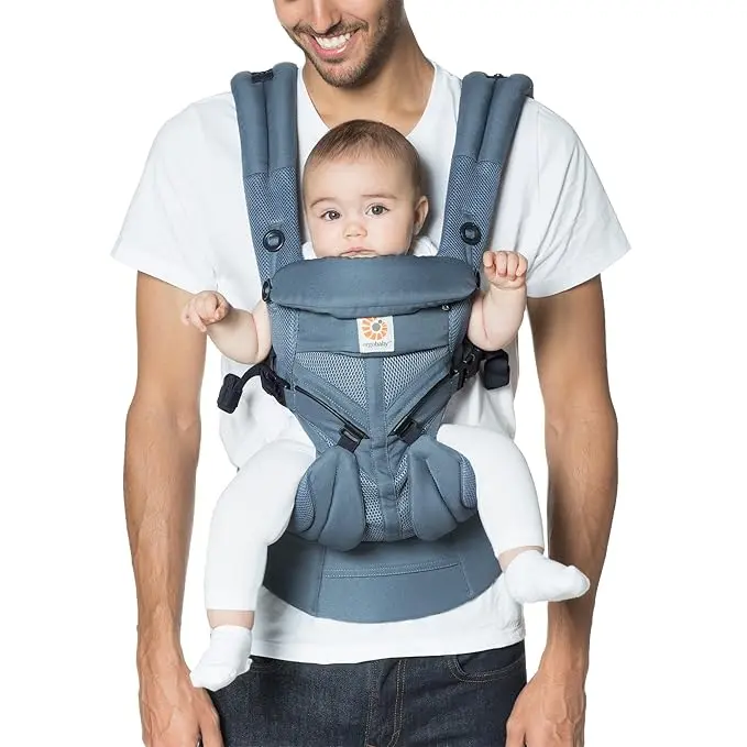 Porte-bébé Ergobaby Omni Classic Bleu Oxford 3 à 20 kg